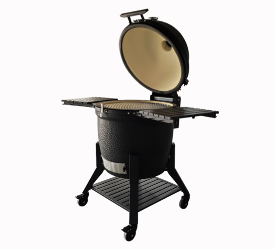 Which accessory bundles increase Kamado grill sell-through in South America?